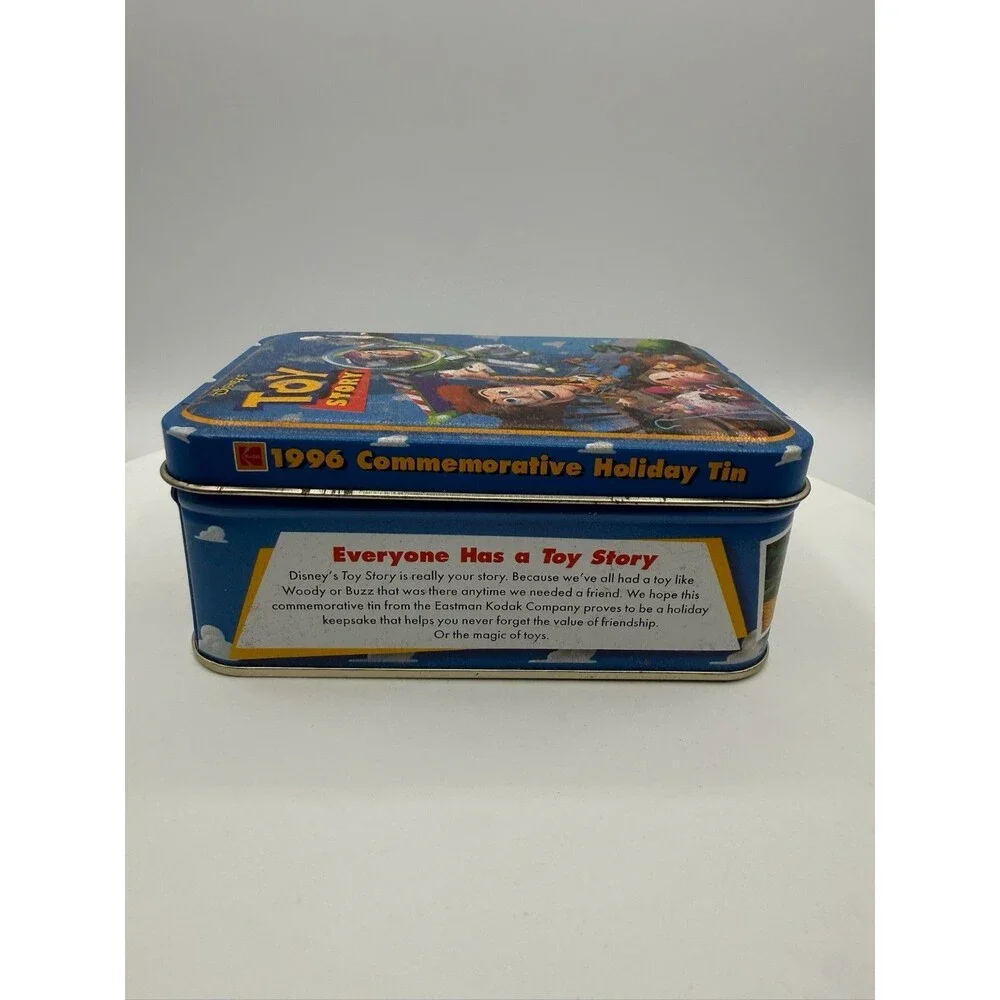 1996 TOY STORY COMMEMORATIVE HOLIDAY TIN